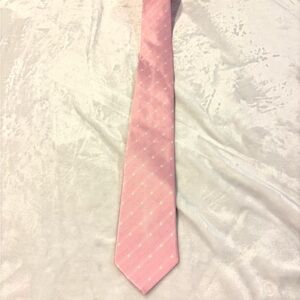 Vintage Feraricci Mens Formal Necktie 57"Lx3.25W.   Original Pink Neck Tie